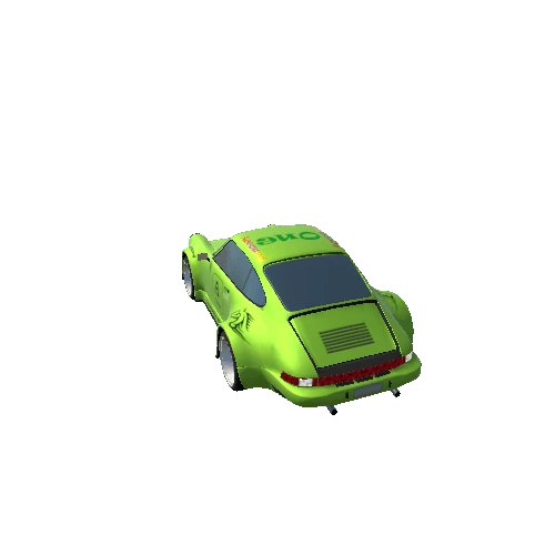 Car Lowpoly 4_Green